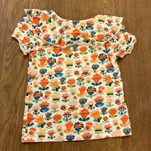 Flower Ruffle Tee
